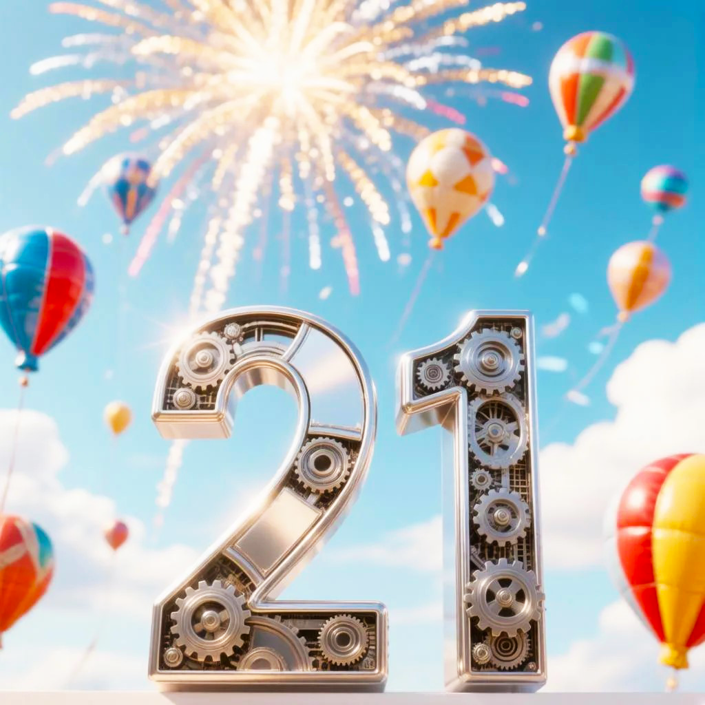 21